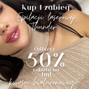 Laser plus kwas -50%, -60%